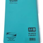 מחברת ספירלה2 נושא משובץ גדול TORK