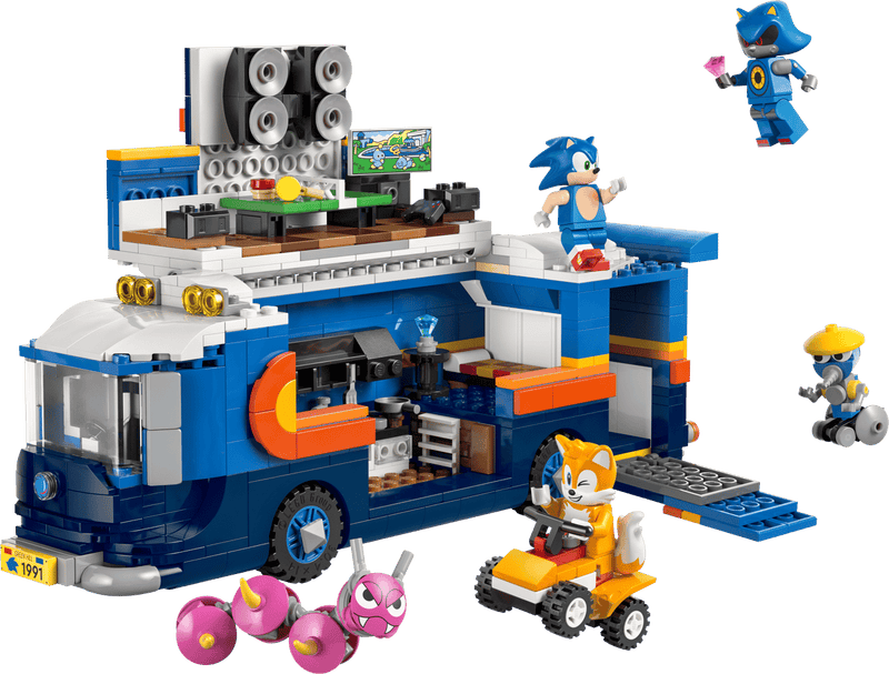 לגו Sonic the Hedgehog™ - משאית של צוות הפיקוד של Sonic (77006) לגו Sonic the Hedgehog™ - משאית של צוות הפיקוד של Sonic (77006) – תמונה 1