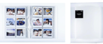 תיקיית 72 תמונות אינסטקס לבן Instax SQ