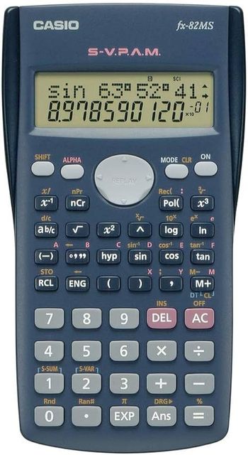 מחשבון CASIO 82-MS מחשבון CASIO 82-MS – תמונה 1