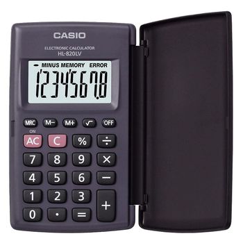 מחשבון CASIO כיס 820LV מחשבון CASIO כיס 820LV – תמונה 1