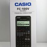 מחשבון פיננסי 100V CASIO