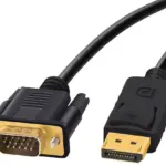 כבל מחיבור Display Port לחיבור VGA מבית GoldTouch