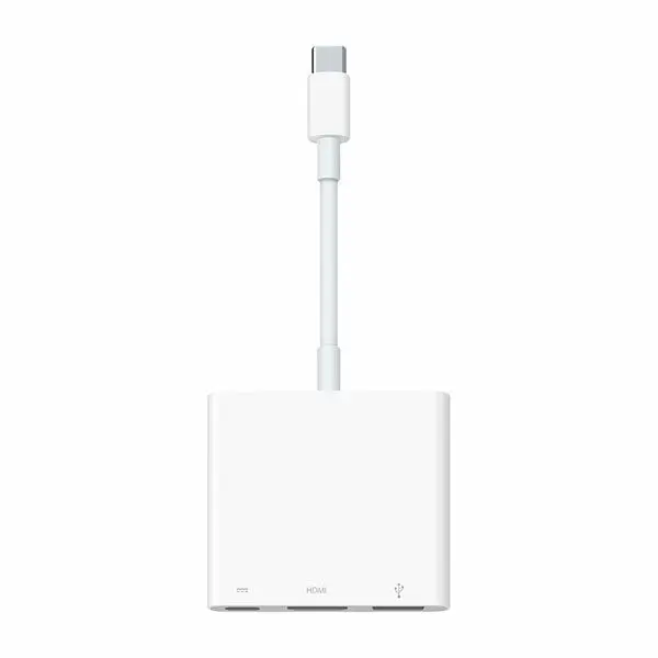 מתאם מחיבור Type-C לכניסת HDMI/USB וטעינה מבית Apple מתאם מחיבור Type-C לכניסת HDMI/USB וטעינה מבית Apple – תמונה 1