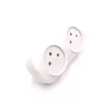 מפצל חשמל עם 2 שקעים