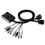 CS682 2-Port USB DVI/Audio Cable KVM מבית ATEN
