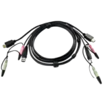 2L-7D02UH 1.8M USB HDMI KVM Cable מבית ATEN