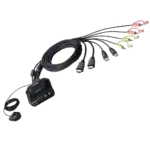 CS22H 2 Port 4K HDMI USB KVM מבית ATEN