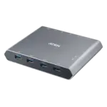 US3311 2 PORT 4K USB-C KVM DOCK מבית ATEN