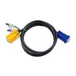 2L-5202A 1.8M Video KVM Cable with Audio מבית ATEN