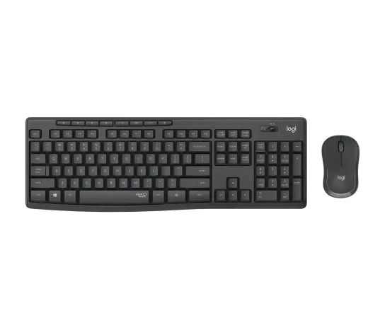 מקלדת ועכבר אלחוטיים Logitech MK295 Silent בצבע אפור בעברית ואנגלית מקלדת ועכבר אלחוטיים Logitech MK295 Silent בצבע אפור בעברית ואנגלית – תמונה 1