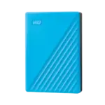 כונן קשיח חיצוני נייד דגם My Passport 5TB בצבע תכלת מבית WD