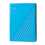 כונן My Passport 6TB מבית WD בצבע כחול