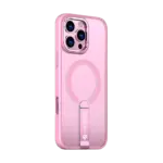כיסוי MAGSAFE ל-iPhone 16 Pro Max בצבע ורוד דגם MIRASTAND מבית Miracase