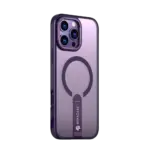 כיסוי MAGSAFE ל-iPhone 16 Pro Max בצבע סגול דגם MIRASTAND מבית Miracase