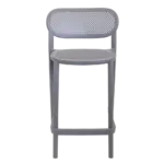 כסא בר דגם NUTA מבית GABER בצבע אפור בהיר 68CM