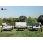 ריהוט גן מבית MIRA ספה דו + 2 יחיד + שולחן דגם NOFAR