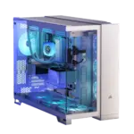 מארז למחשב CORSAIR 6500X Mid-Tower Dual Chamber לבן