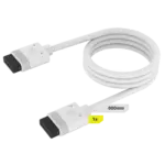 כבל CORSAIR iCUE LINK באורך 600 מ״מ – צבע לבן