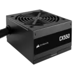 ספק כוח CORSAIR CX550 80 PLUS Bronze – 550W