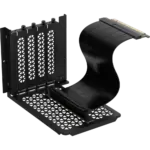 ערכת תלייה אנכית לכרטיסי מסך – Corsair 6500 Series Vertical GPU Mount Kit בצבע שחור