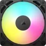 מאוורר RS120 ARGB 120mm מבית CORSAIR שחור