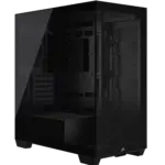 מארז מחשב Corsair 3500X Mid-Tower – עם פאנלים מזכוכית ועיצוב מותאם לבנייה מודרנית