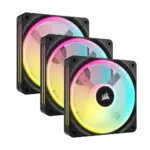 קיט 3 מאווררים 120 CORSAIR iCUE LINK QX120 RGB Starter kit