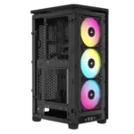 מארז למחשב CORSAIR 2000D RGB Black AIRFLOW Mini-ITX