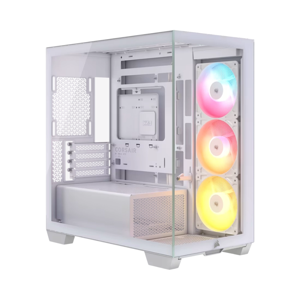 מארז מחשב דגם 2800X RS-R ARGB Micro-ATX בצבע לבן מבית CORSAIR מארז מחשב דגם 2800X RS-R ARGB Micro-ATX בצבע לבן מבית CORSAIR – תמונה 1