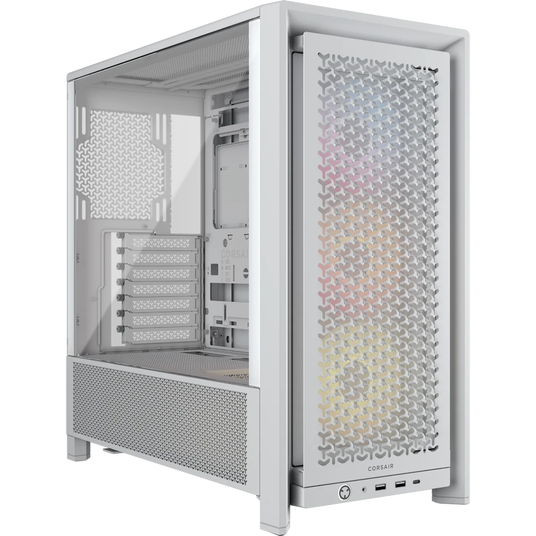 מארז מחשב מודולרי דגם Frame 4000D RS ARGB בצבע לבן מבית Corsair מארז מחשב מודולרי דגם Frame 4000D RS ARGB בצבע לבן מבית Corsair – תמונה 1