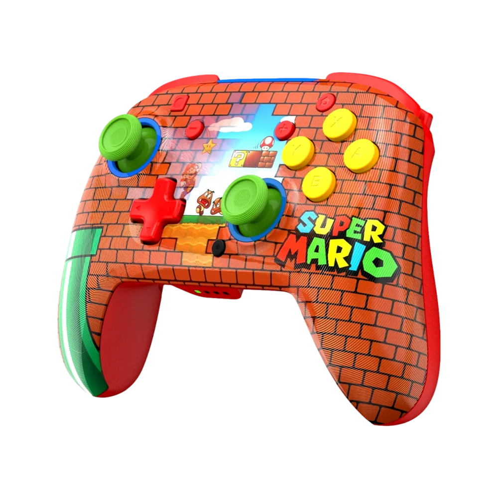 בקר גיימינג אלחוטי דגם Rematch™ Wireless Controller - Mario Bricks עבור Nintendo Switch, מבית Turtle Beach בקר גיימינג אלחוטי דגם Rematch™ Wireless Controller - Mario Bricks עבור Nintendo Switch, מבית Turtle Beach – תמונה 1