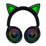 RAZER KRAKEN KITTY V3 – אוזניות גיימינג אלחוטיות שחור