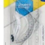 מארז 4 סרגלי הנדסה 30 ס"מ, 45/45, 60/30, 180 מעלות.