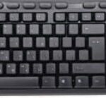 מקלדת USB חוטית עברית/אנגלית