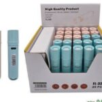 מעמד 25 פנסי LED נטענים עם כבלים מסוג USB/TYPE C