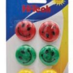 8 מגנטים סמיילי בקוטר 30 מ"מ