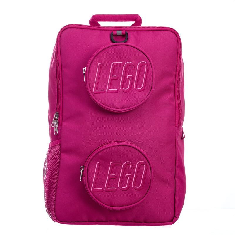תיק גב לגו- תיק LEGO Brick ורוד תיק גב לגו- תיק LEGO Brick ורוד – תמונה 1