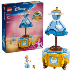 ⁦לגו DISNEY │ Disney Princess - השמלה של סינדרלה (43266)⁩ – תמונה ⁦2⁩