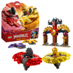 ⁦לגו NINJAGO® - מארז קרב ספינג'סטו דרקוניים (71826)⁩ – תמונה ⁦2⁩