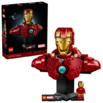 ⁦לגו | Marvel - פסל ראש של איירון מן MK4 (76327)⁩ – תמונה ⁦2⁩