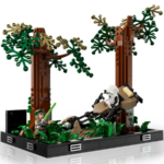 לגו Star Wars™ - דיורמת מרדף Endor™ Speeder (75353)