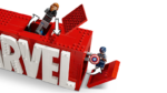 ⁦לגו | Marvel - לוגו של מארוול ומיני-דמויות (76313)⁩ – תמונה ⁦2⁩
