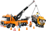 לגו City - משאית גרר עם מנוף לחילוץ רכבים כבדים (60467)