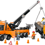 לגו City - משאית גרר עם מנוף לחילוץ רכבים כבדים (60467)
