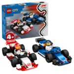 ⁦לגו City - מכוניות מרוץ F1® Williams Racing ו- F1® Haas (60464)⁩ – תמונה ⁦2⁩