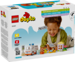 ⁦לגו DUPLO® - אמבולנס ונהג (10447)⁩ – תמונה ⁦2⁩