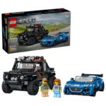 ⁦לגו Speed Champions - Jaguar Project 7 ו-Land Rover Defender (77264)⁩ – תמונה ⁦2⁩
