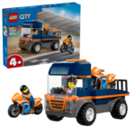 ⁦לגו City - משאית להובלת אופנועים (60491)⁩ – תמונה ⁦2⁩