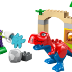 לגו DUPLO® - דינוזאור ספיידי-רקס נגד הגובלין הירוק (10463)
